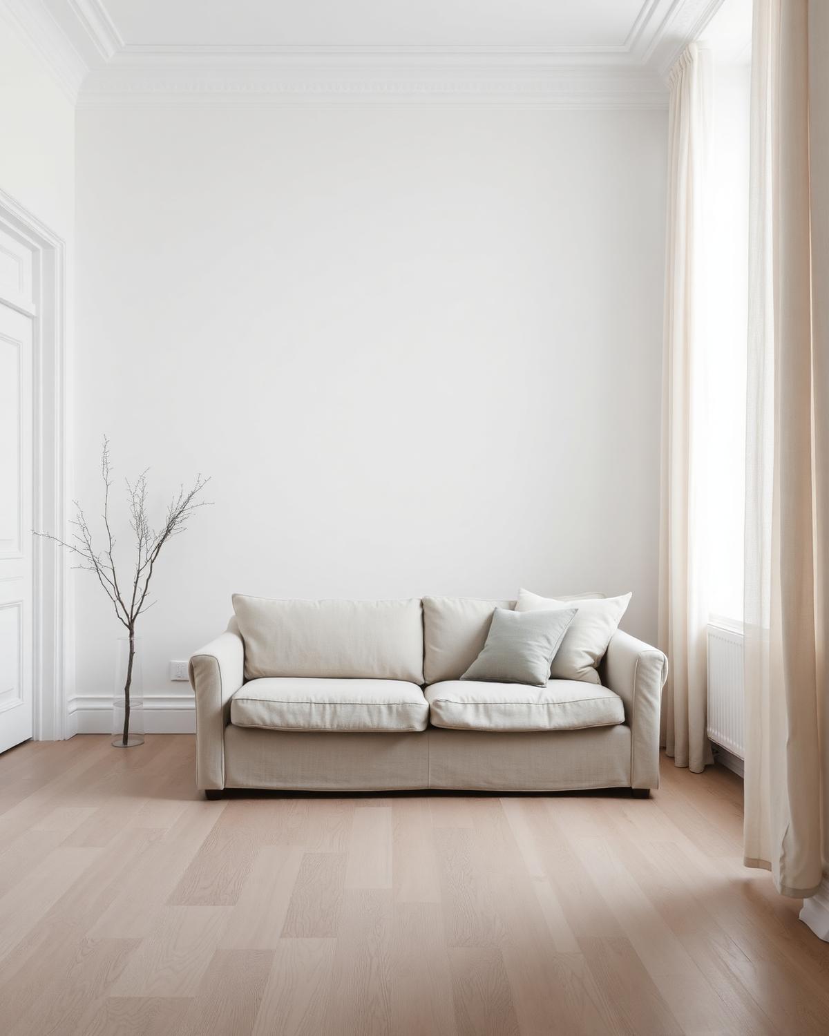 Light, space, and almost nothing else